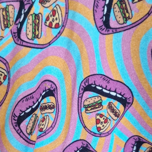 Colorful Patterned Women's Robe - Picture 4 of 4